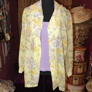 NWOT Edith Martin 2 Piece Blouse Set XL